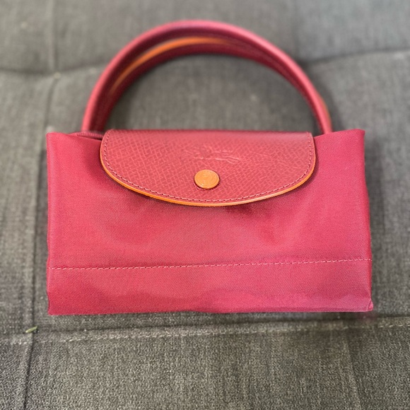 Longchamp le pliage club tote -Red Garnet - Picture 3 of 10